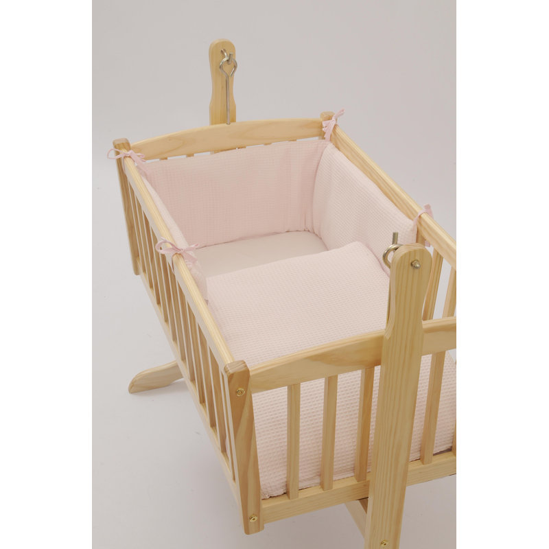 Clair De Lune Waffle Crib Bedding Set Wayfair.co.uk